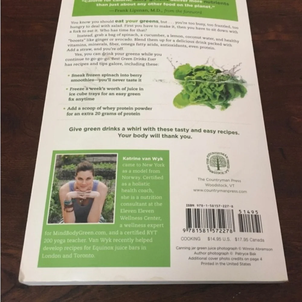 Best Drinks Green Ever Book Recipe - Picture 7 of 8